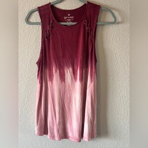 American Eagle 🦅 Ombre Tank Top Large